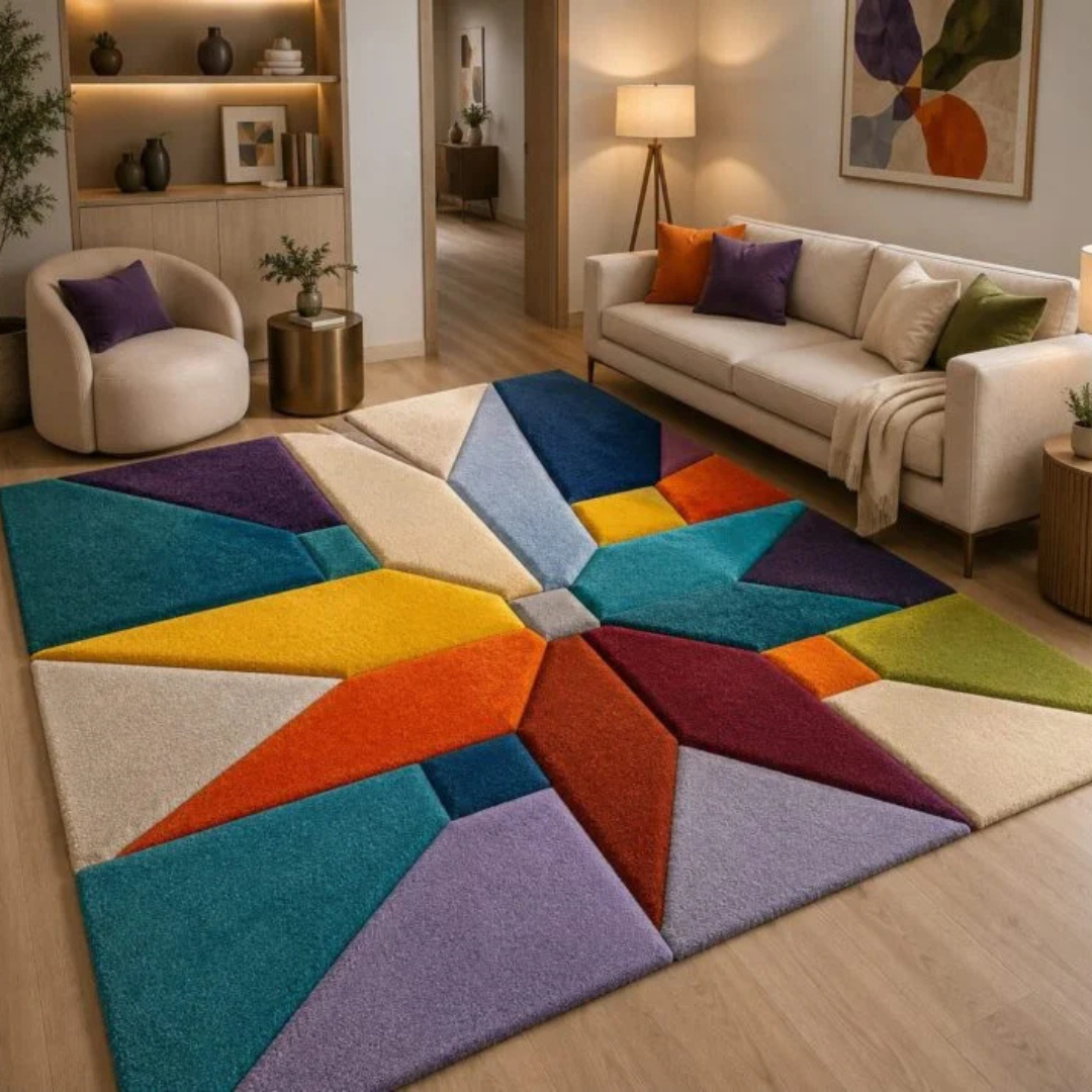 Prism Mosaic Hand-Tufted Area Rug